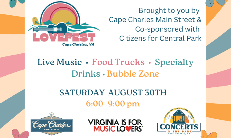 Love Fest 2025 Cape Charles Flyer