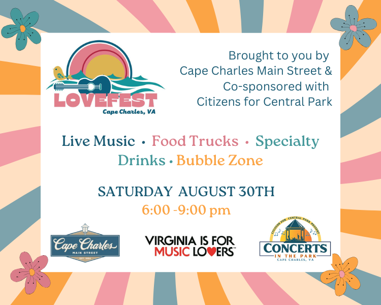 Love Fest 2025 Cape Charles Flyer