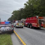 Route 13 Eastville Emergency Scene